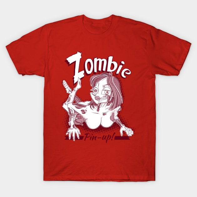 Sexy Zombie Pinup girl Pin Up Girl TShirt TeePublic